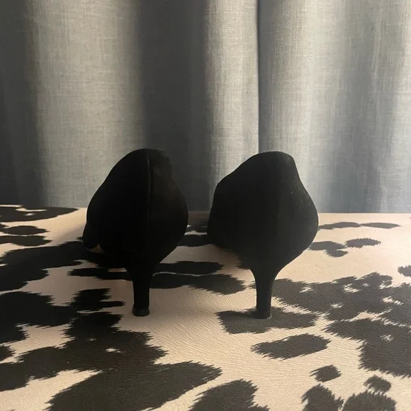 J. Crew Black Suede Heels - Picture 5 of 7
